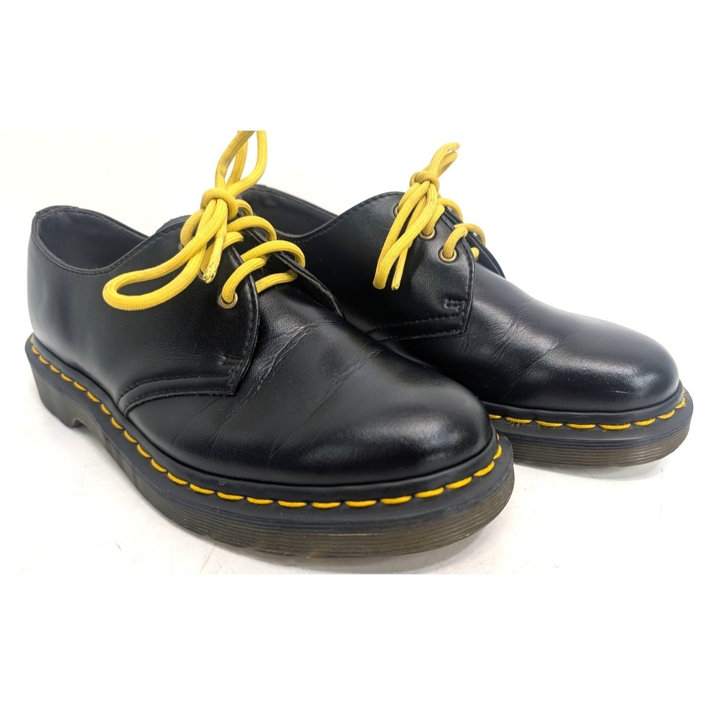 Dr. Martens Ladies Vegan 1461 Oxford shoes: Size 6 Black